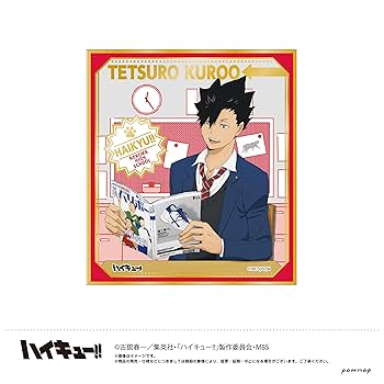 Amazon.co.jp: ハイキュー!! 箔押しミニ色紙コレクション 10個